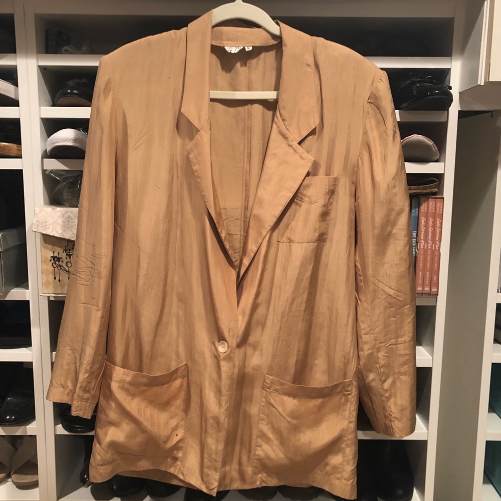Jin Wei Lightweight Top Tan size Large